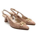 Emmanuelle pump beige suède 23568